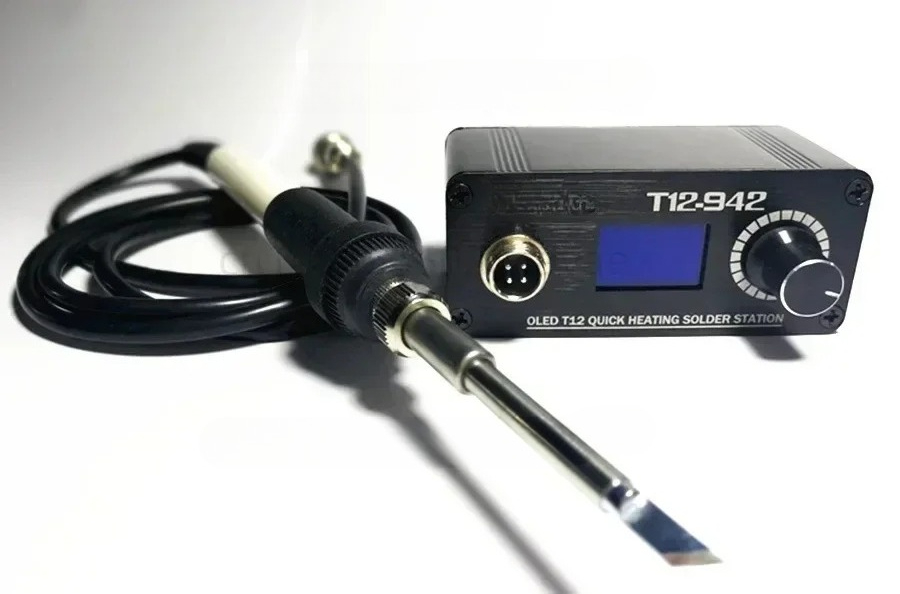 MINI T12 STC OLED Digital Sold - đánh giá và giá Soldering Station T12 Oled