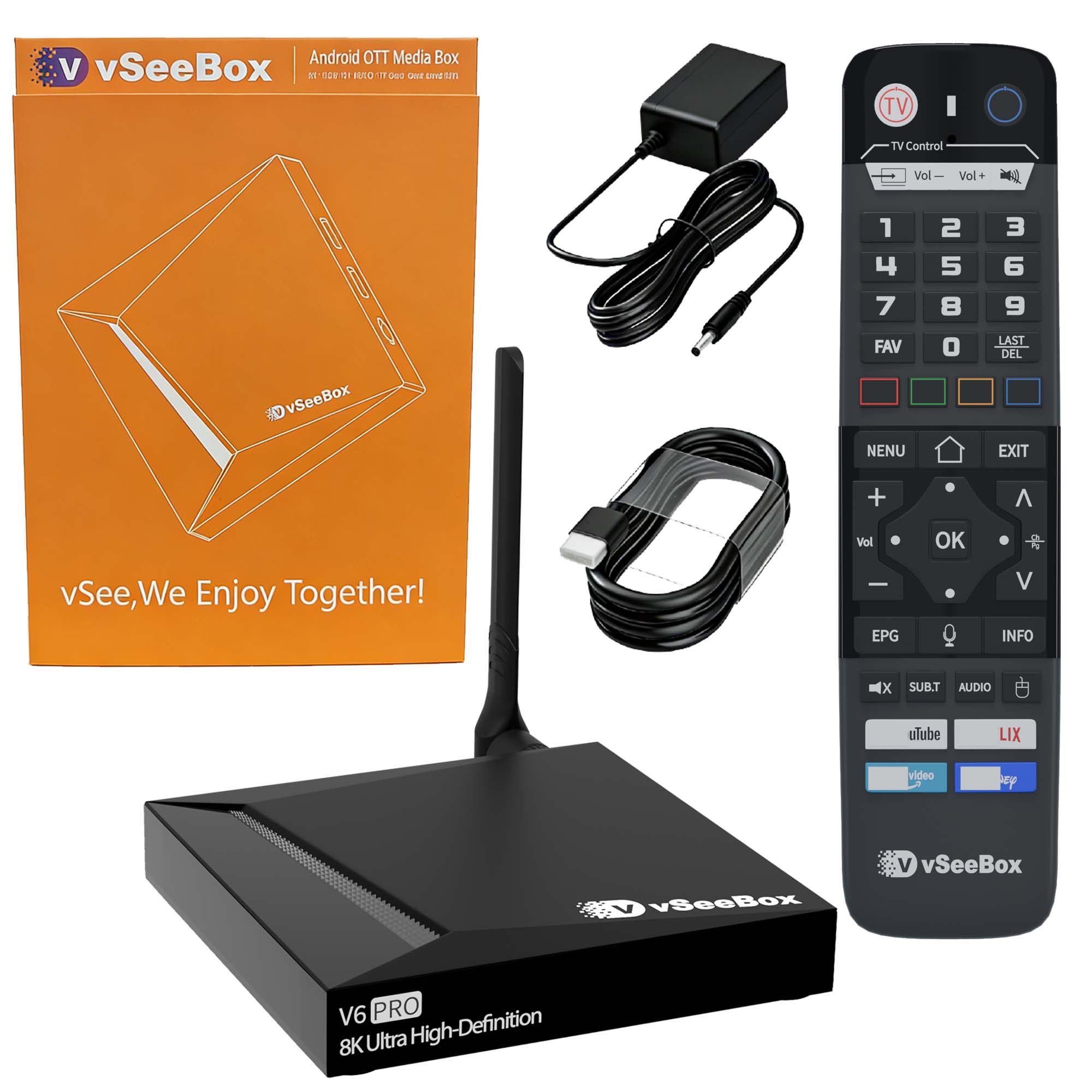 VSeeBox V6 Pro 2026 Newest, 4G - đánh giá và giá Khadas Vim4 8Gb