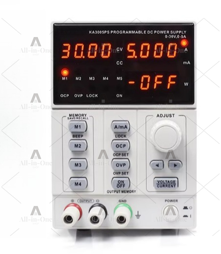 KA3003D / KA3005P Digital Prog - đánh giá và giá Programmable Dc Power Supply 60V 5A